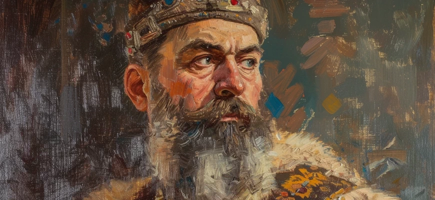 Портрет человека Древней Руси